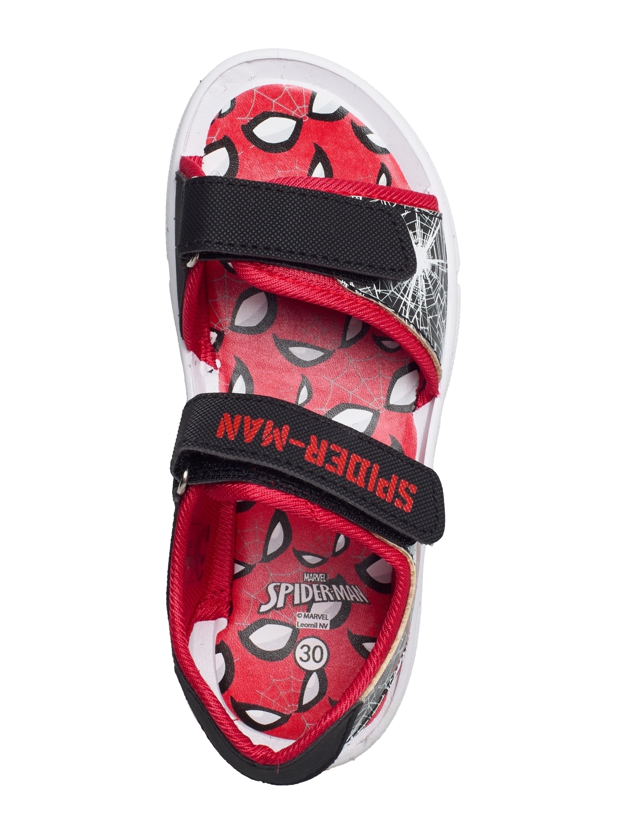 Leomil - SPIDERMAN SANDAL - black/red - 3