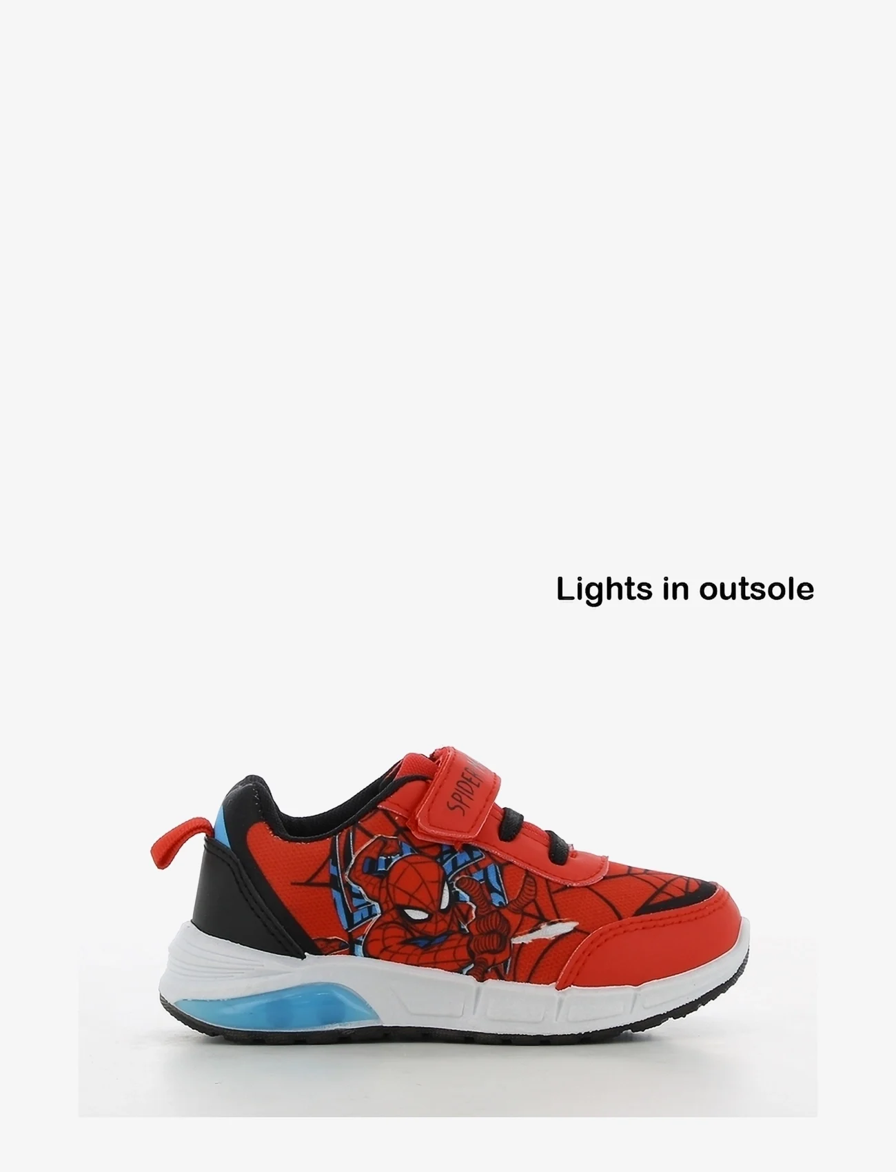Leomil - SPIDERMAN sneakers - gode sommertilbud - red/black - 0