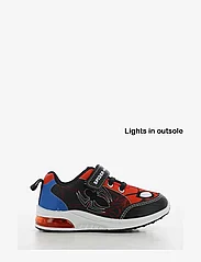 Leomil - SPIDERMAN sneakers - gode sommertilbud - black/red - 0