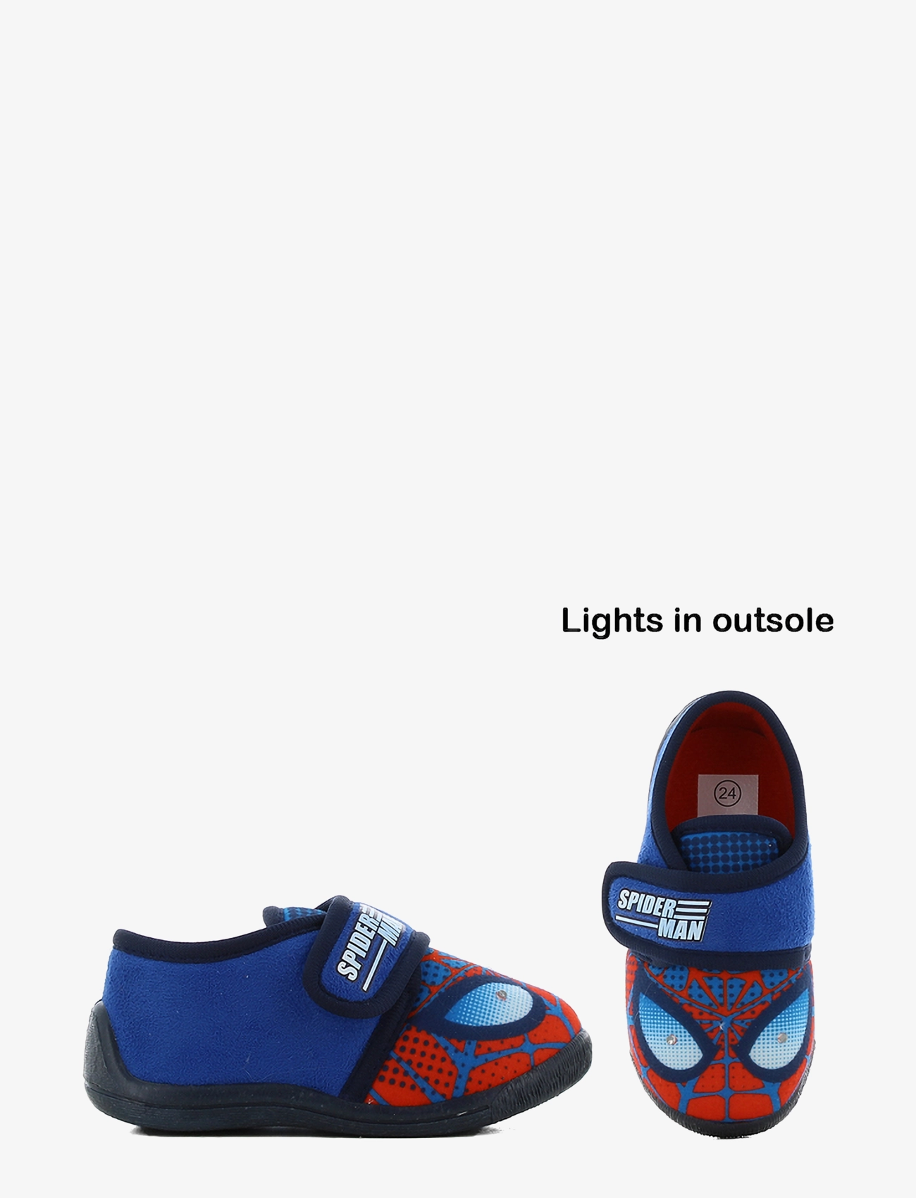 Leomil Spiderman houseshoe - Tøfler - RED/COBALT BLUE / navy