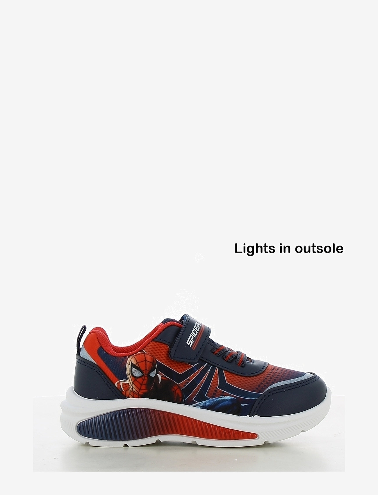 Spider-man - SPIDERMAN sneakers - sneakers med lys - navy/red - 0