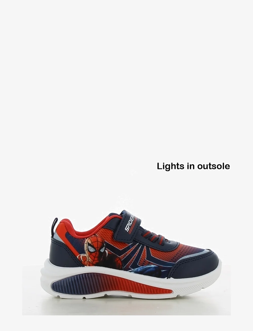 Spider-man - SPIDERMAN sneakers - baskets clignotantes - navy/red - 0