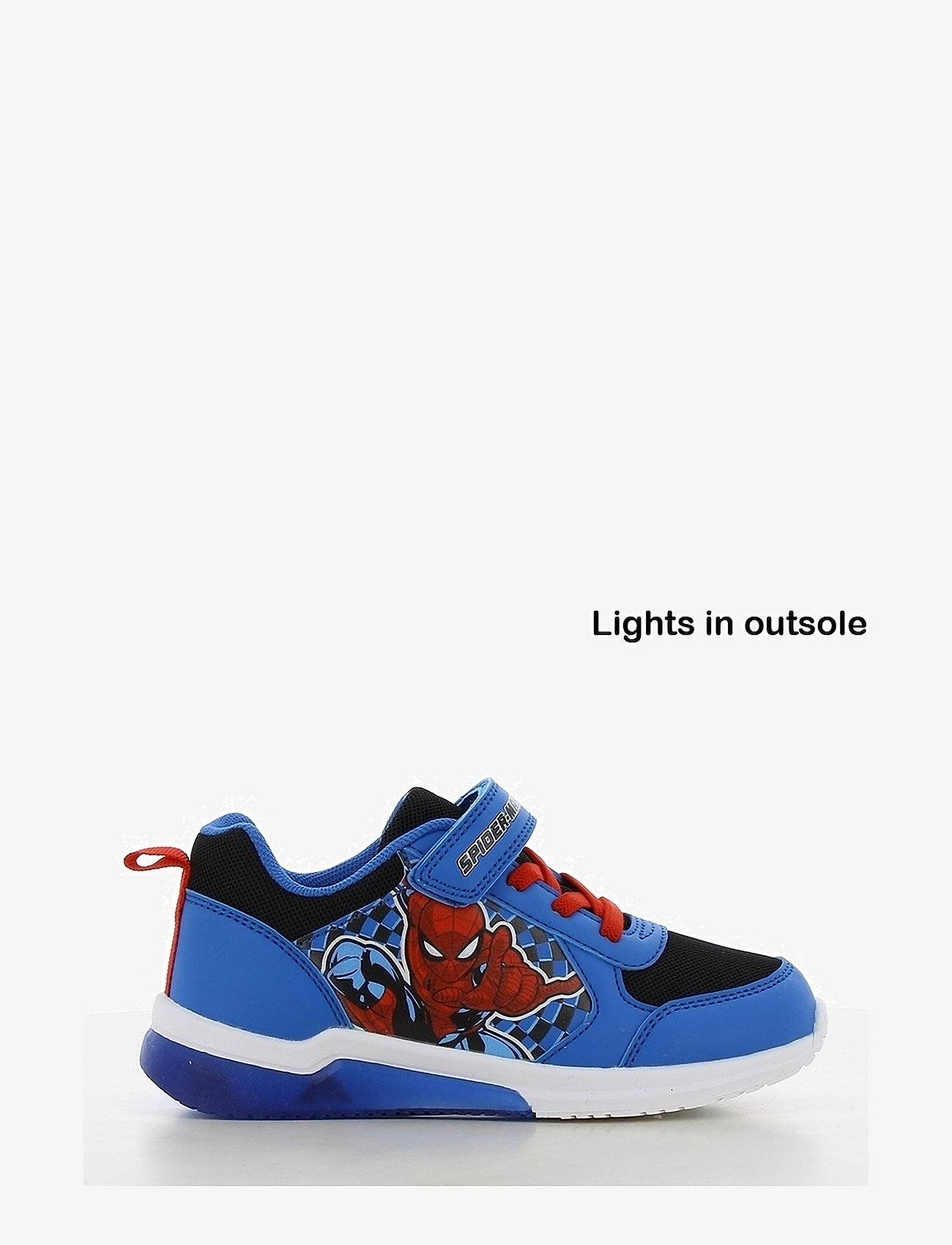Spider-man - SPIDERMAN sneakers - blinkande sneakers - cobalt blue/black - 0
