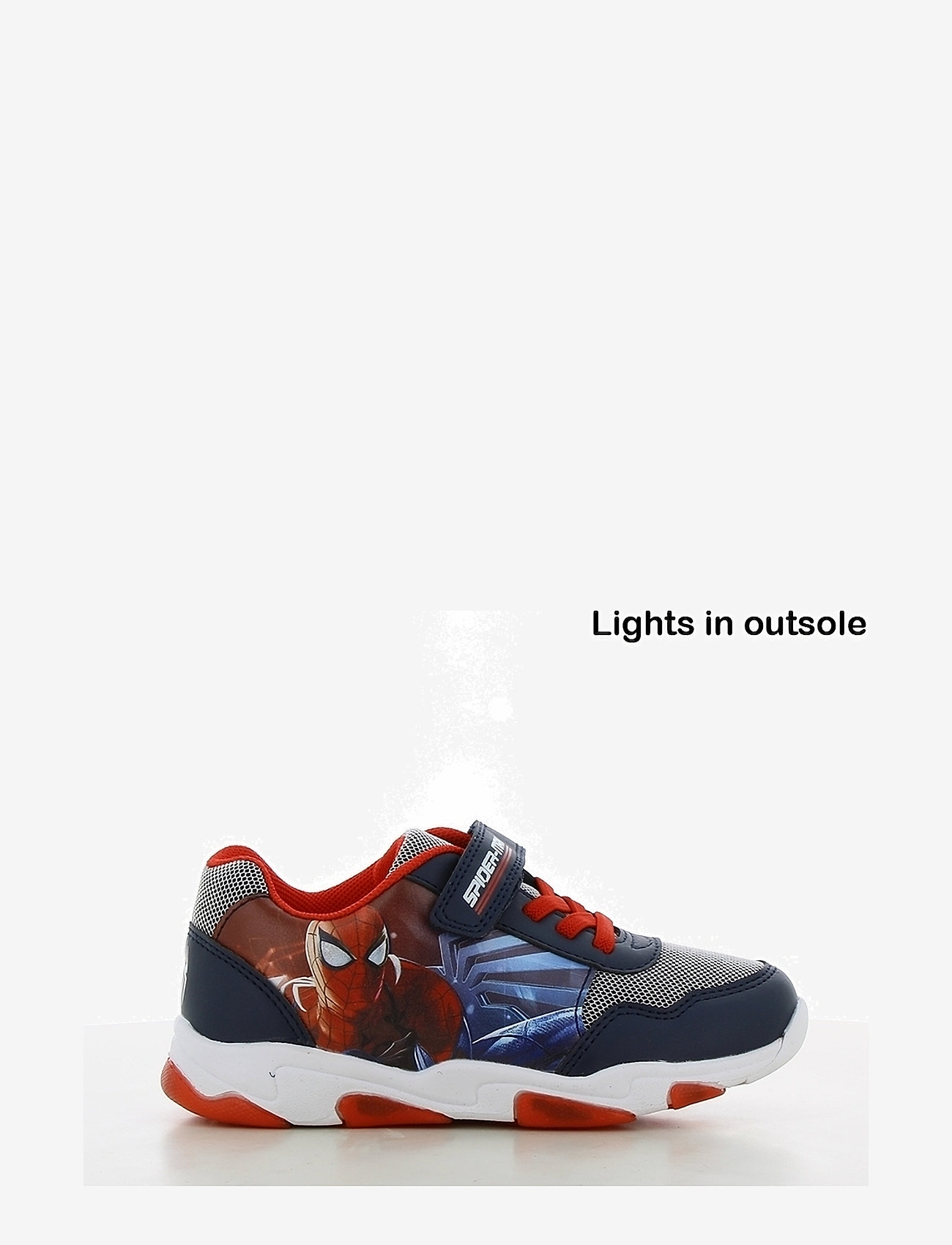 Spider-man - SPIDERMAN sneakers - sneakers med lys - navy/red - 0