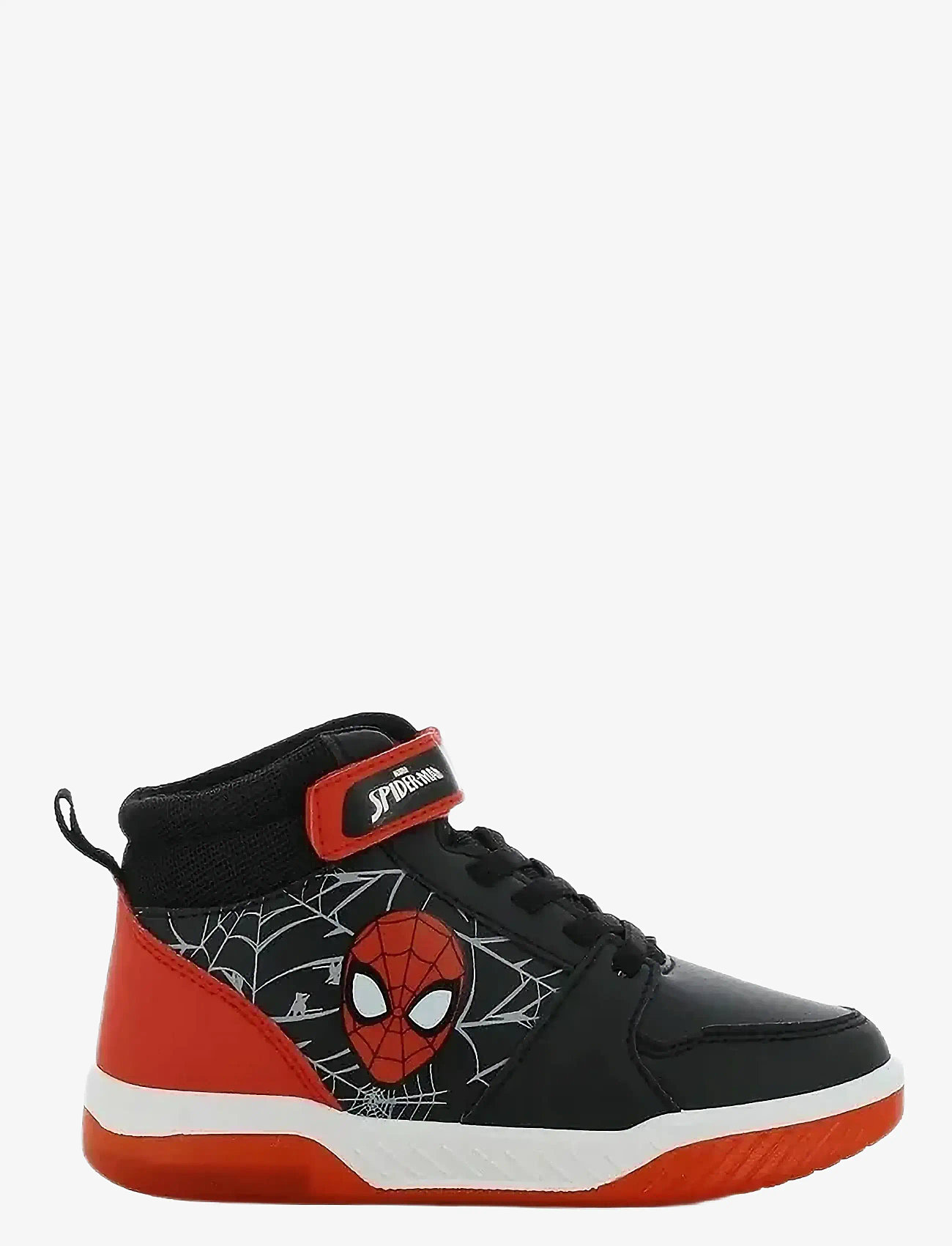 Spider-man - Spiderman high sneaker - vilkkuvat lenkkarit - black/red - 0