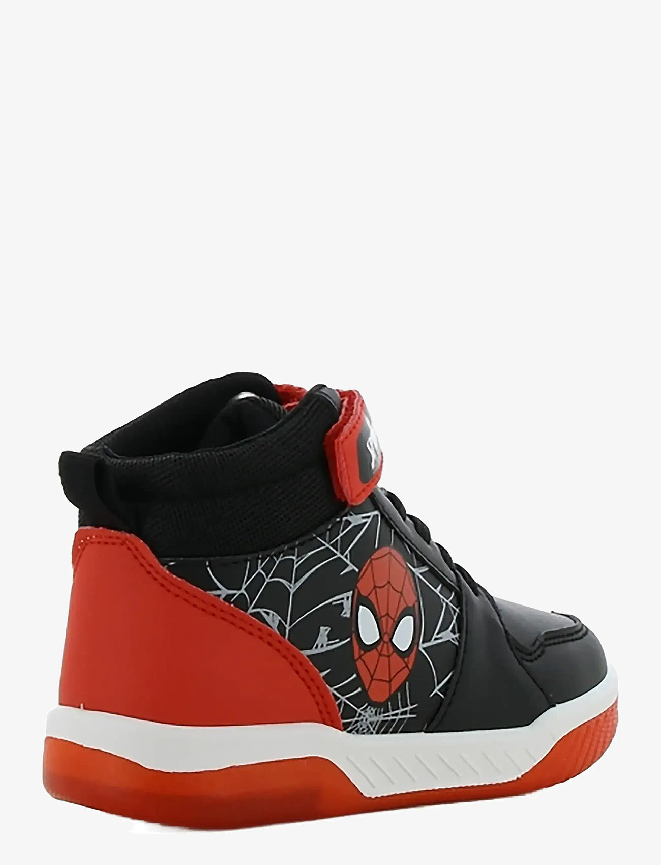 Spider-man - Spiderman high sneaker - vilkkuvat lenkkarit - black/red - 2