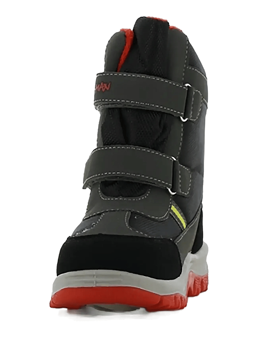 Spider-man - SPIDERMAN Snowboot - vinterstövlar - dark grey/black - 3