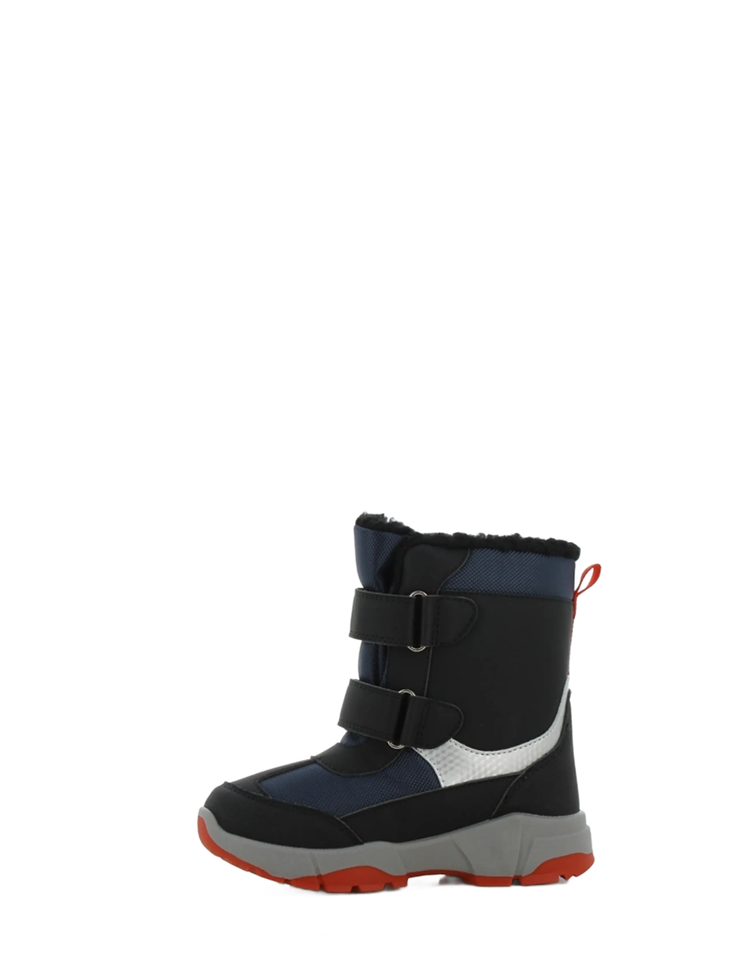 Leomil - Boys snowboot - black/grey blue - 1