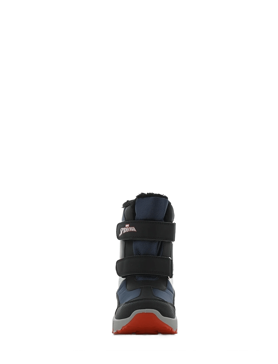 Spider-man - Boys snowboot - winterstiefel - black/grey blue - 2