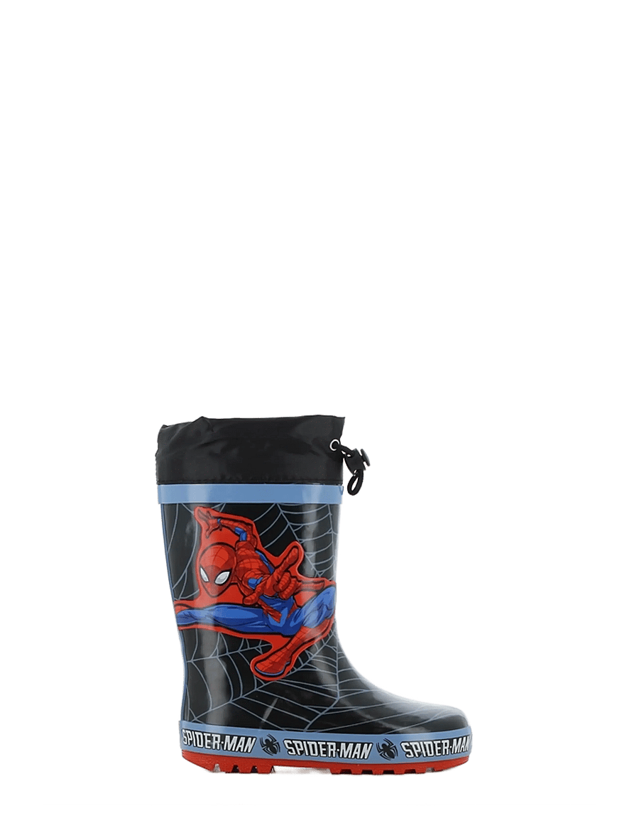 Spider-man - Boys rainboots - ungefütterte gummistiefel - black/grey blue - 0