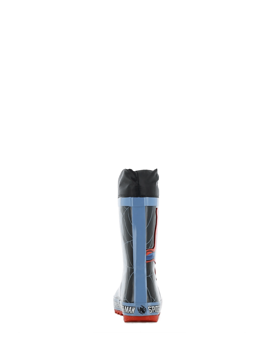 Spider-man - Boys rainboots - ungefütterte gummistiefel - black/grey blue - 3