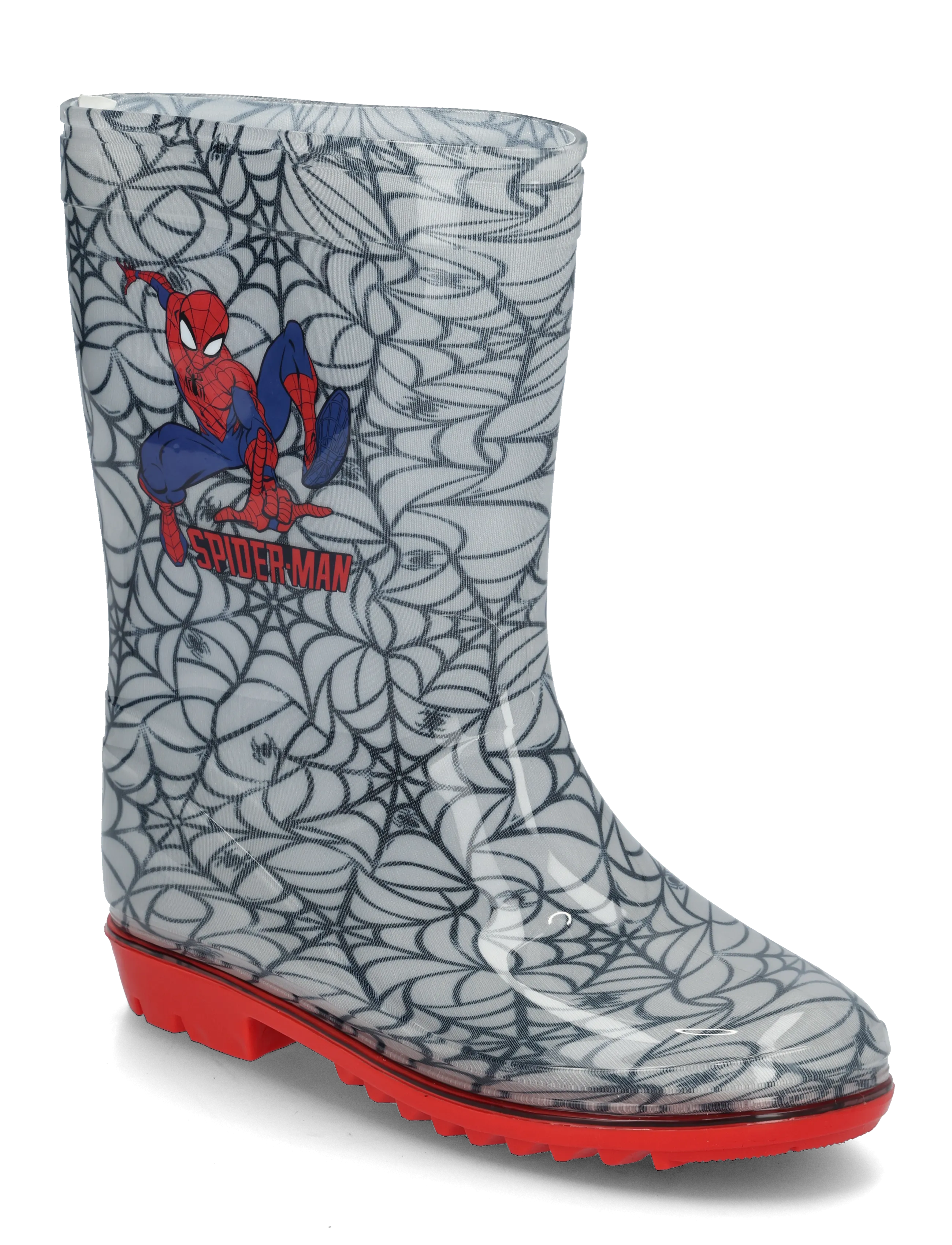 Leomil Boys rainboots - Kummisaapad - LIGHT GREY/RED / grey