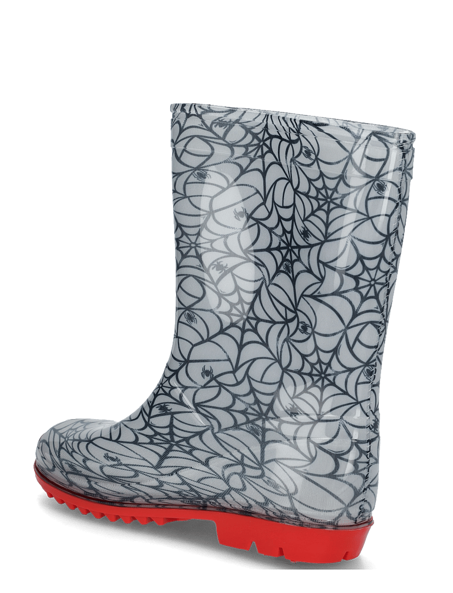 Spider-man - Boys rainboots - ungefütterte gummistiefel - light grey/red - 1