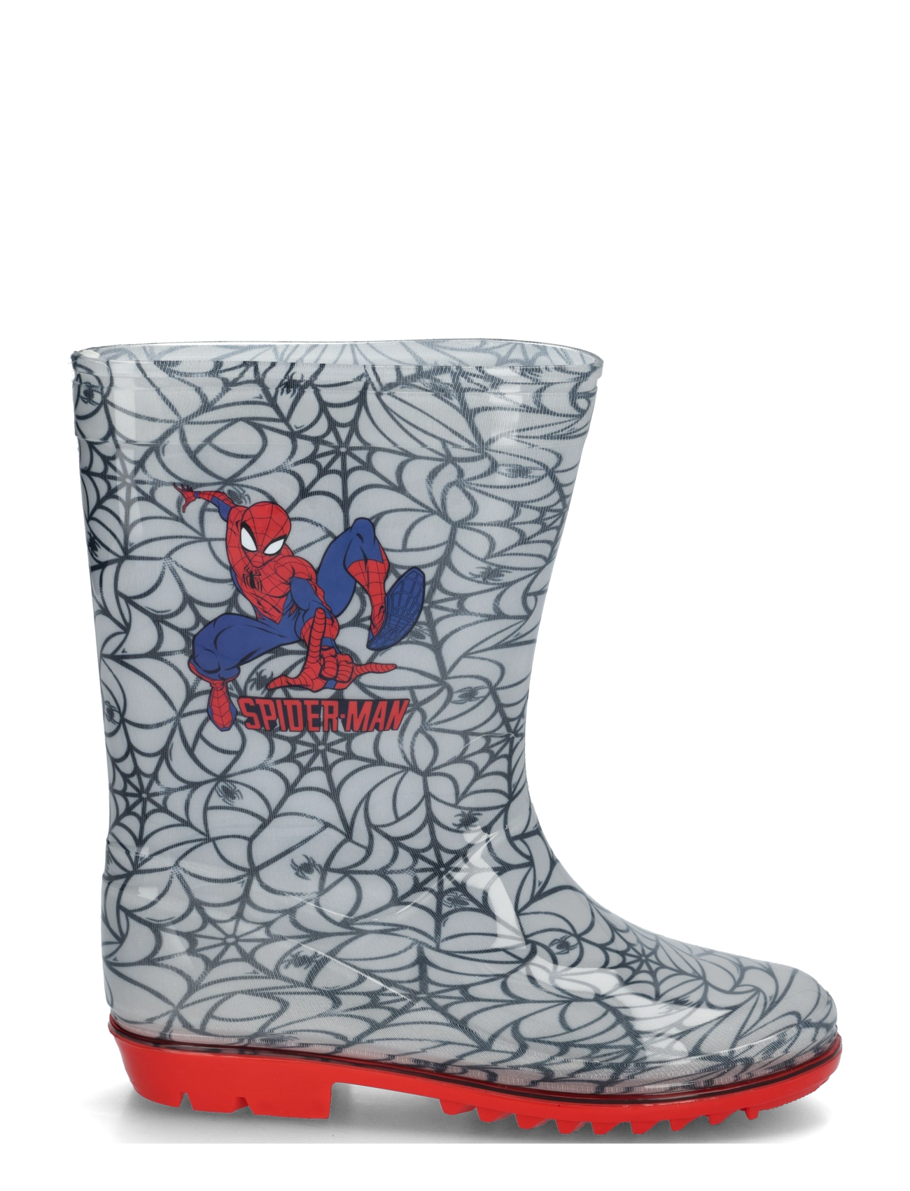 Leomil - Boys rainboots - light grey/red - 2