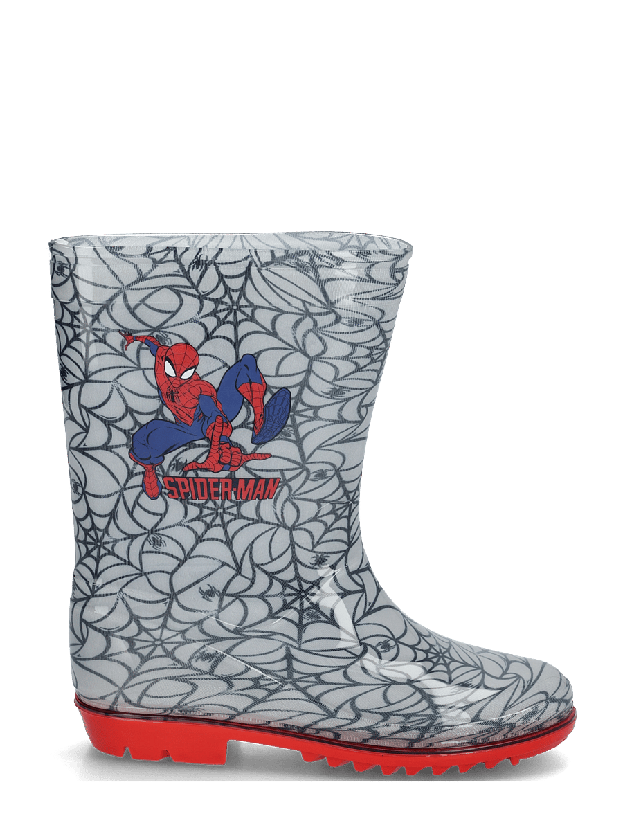Spider-man - Boys rainboots - ungefütterte gummistiefel - light grey/red - 2