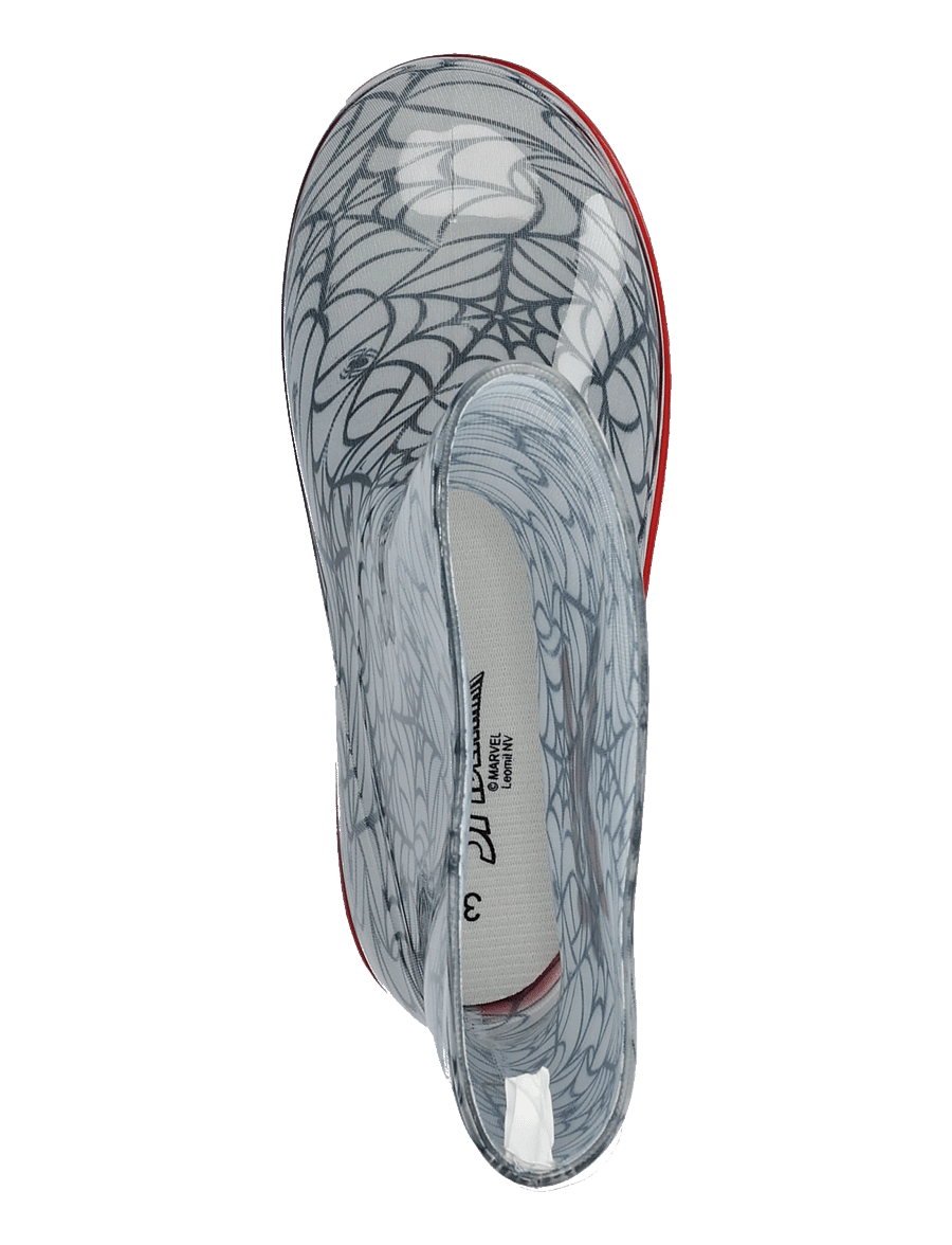 Spider-man - Boys rainboots - ungefütterte gummistiefel - light grey/red - 3