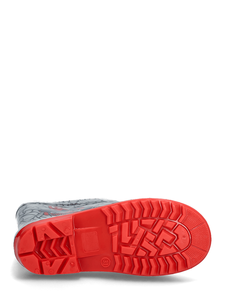Leomil - Boys rainboots - guminiai batai be pamušalo - light grey/red - 4