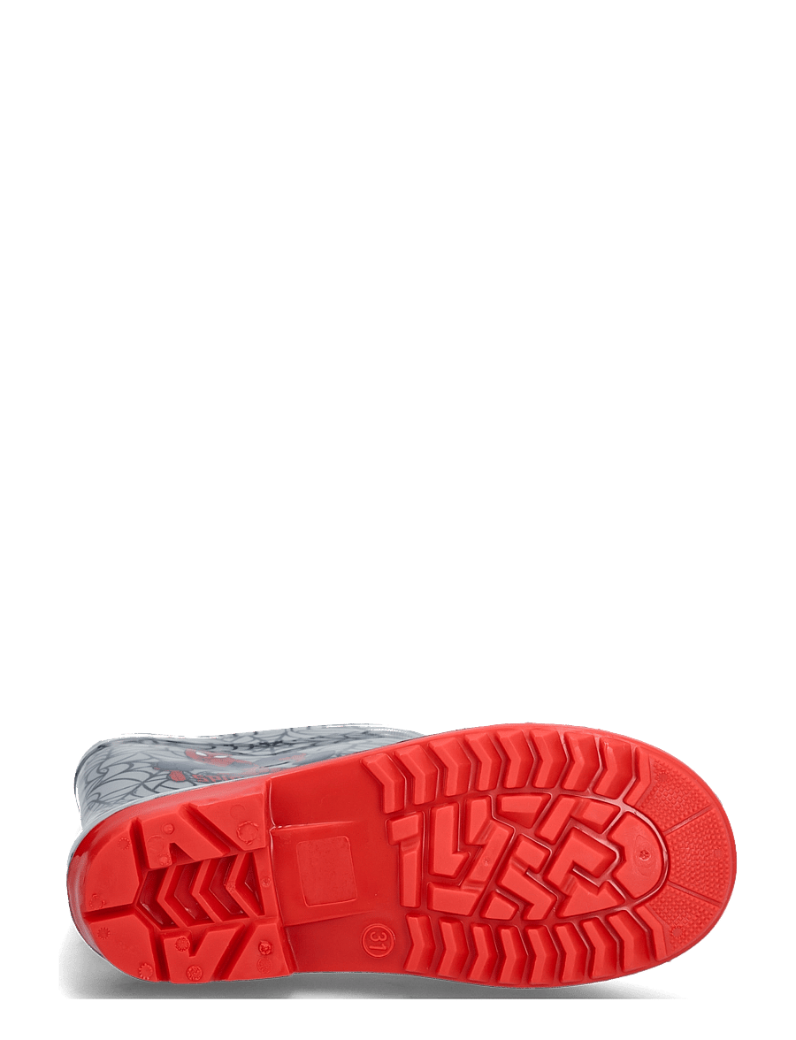 Spider-man - Boys rainboots - ungefütterte gummistiefel - light grey/red - 4