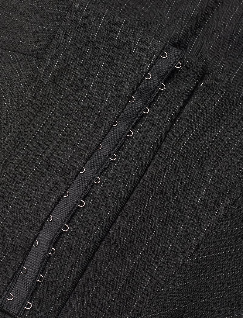 Les Coyotes De Paris - Constructed bustier - særlige begivenheder - black pinstripe - 5