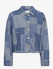 Les Coyotes De Paris - Denim shirt - teksasärgid - patchwork denim blue - 0