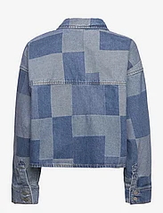 Les Coyotes De Paris - Denim shirt - džinsiniai marškiniai - patchwork denim blue - 1
