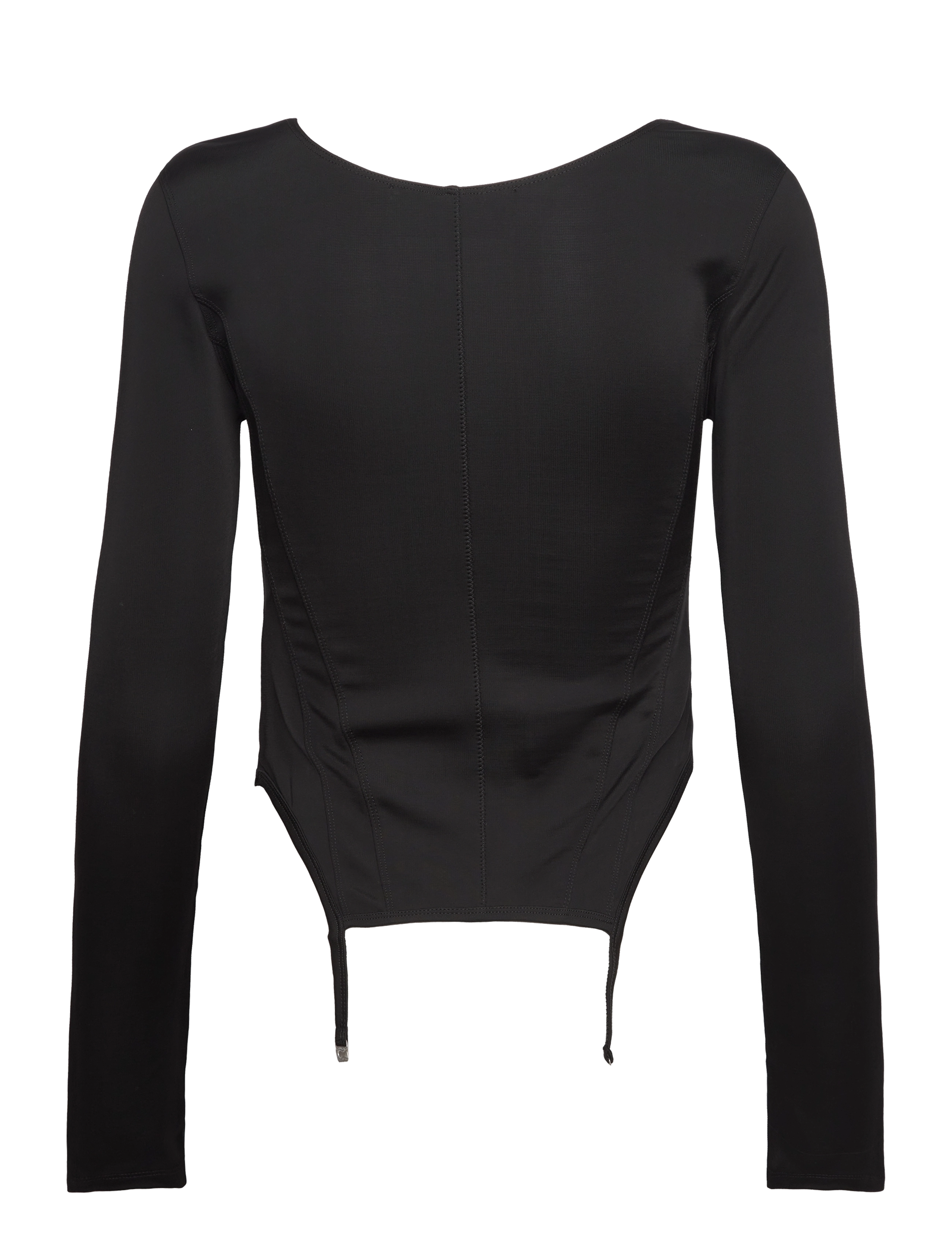 Les Coyotes De Paris - Fitted lingerie top - pikkade varrukatega alussärgid - noir - 2