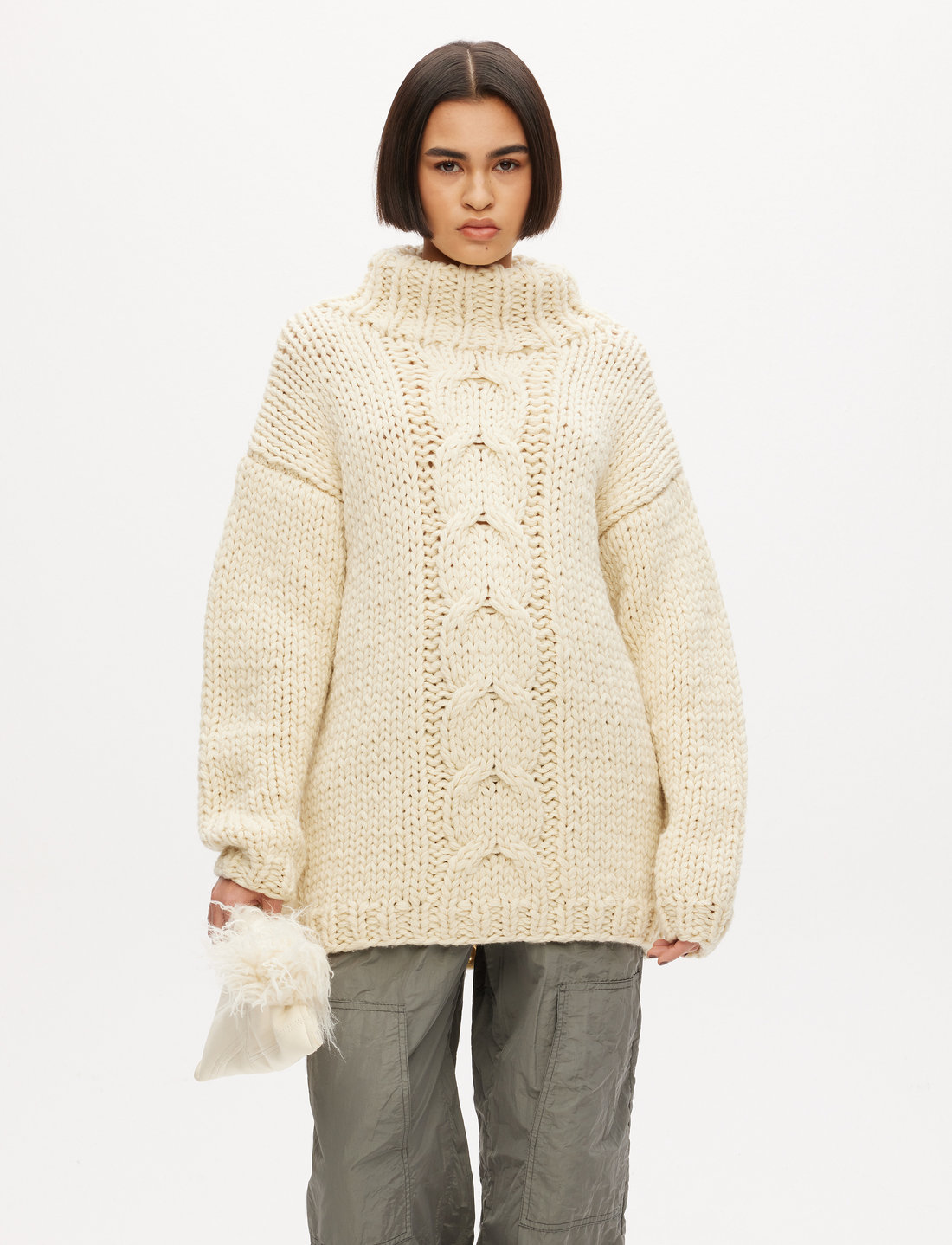 Les Coyotes De Paris Hand Knitted Oversized Jumper Jumpers Boozt