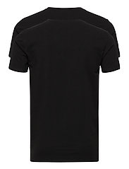 Les Deux - Les Deux Basic T-Shirt - 2-Pack - laisvalaikio marškinėliai - black - 1