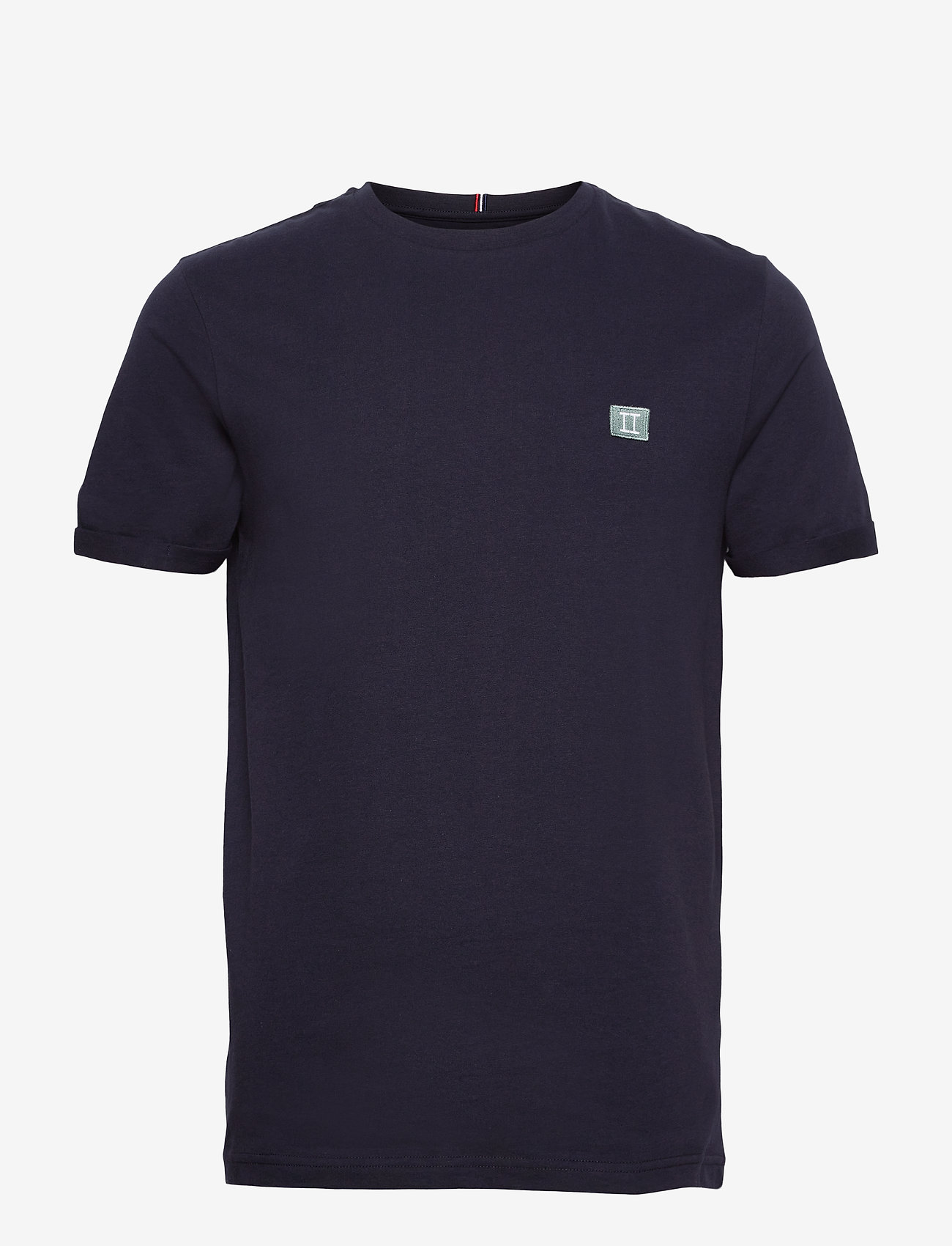 Les Deux - Boozt t-shirt - dark navy/petrol blue-white - 0