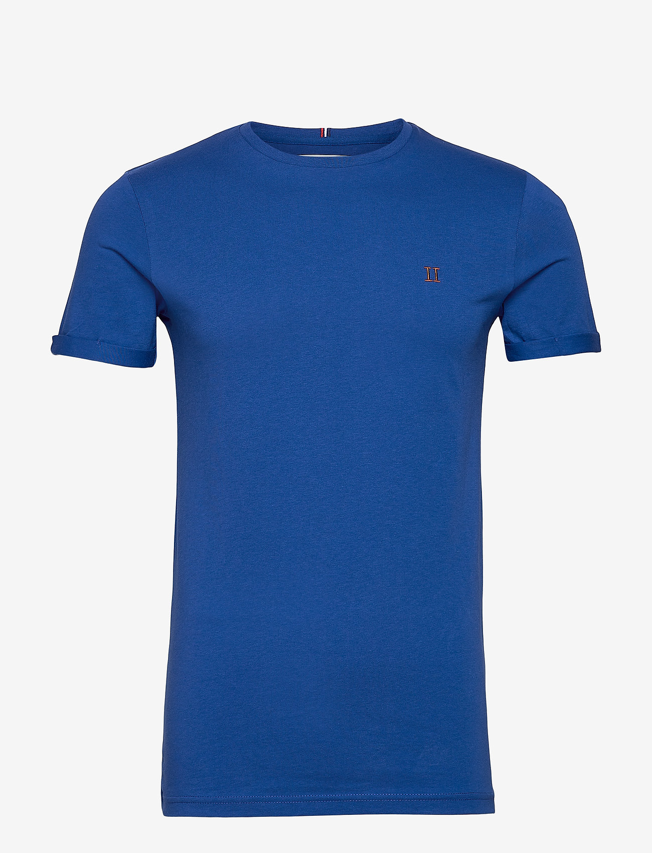 Nørregaard T-Shirt - COBALT BLUE/ORANGE