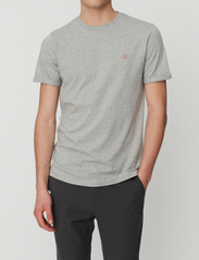 Les Deux - Nørregaard T-Shirt - nordisk stil - grey melange - 0