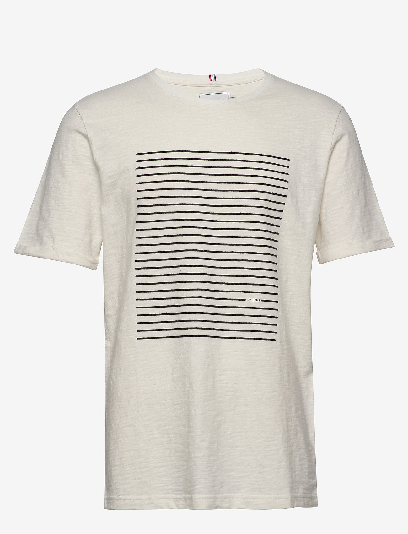 Les Deux - Antibes T-shirt - off white/navy - 0