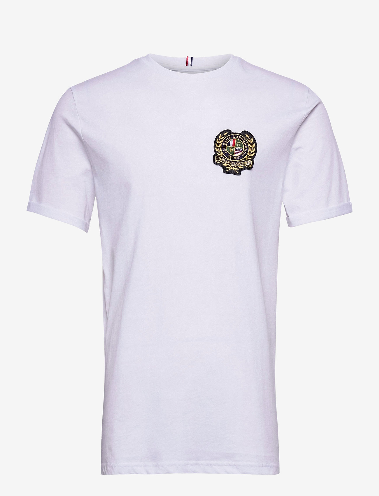 Les Deux - Egalité T-Shirt - white with multicolor artwork - 0