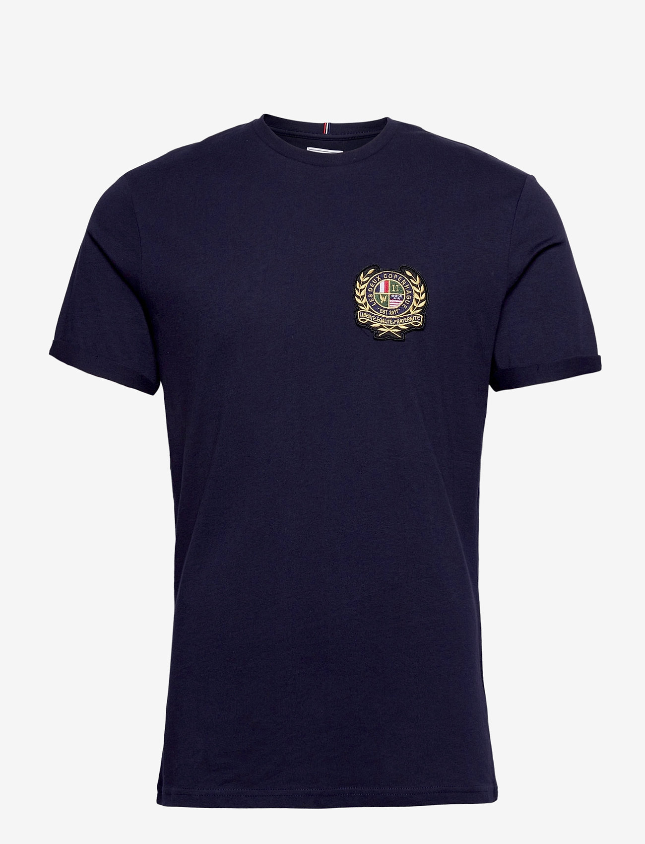DARK NAVY WITH MULTICOLOR ARTWORK