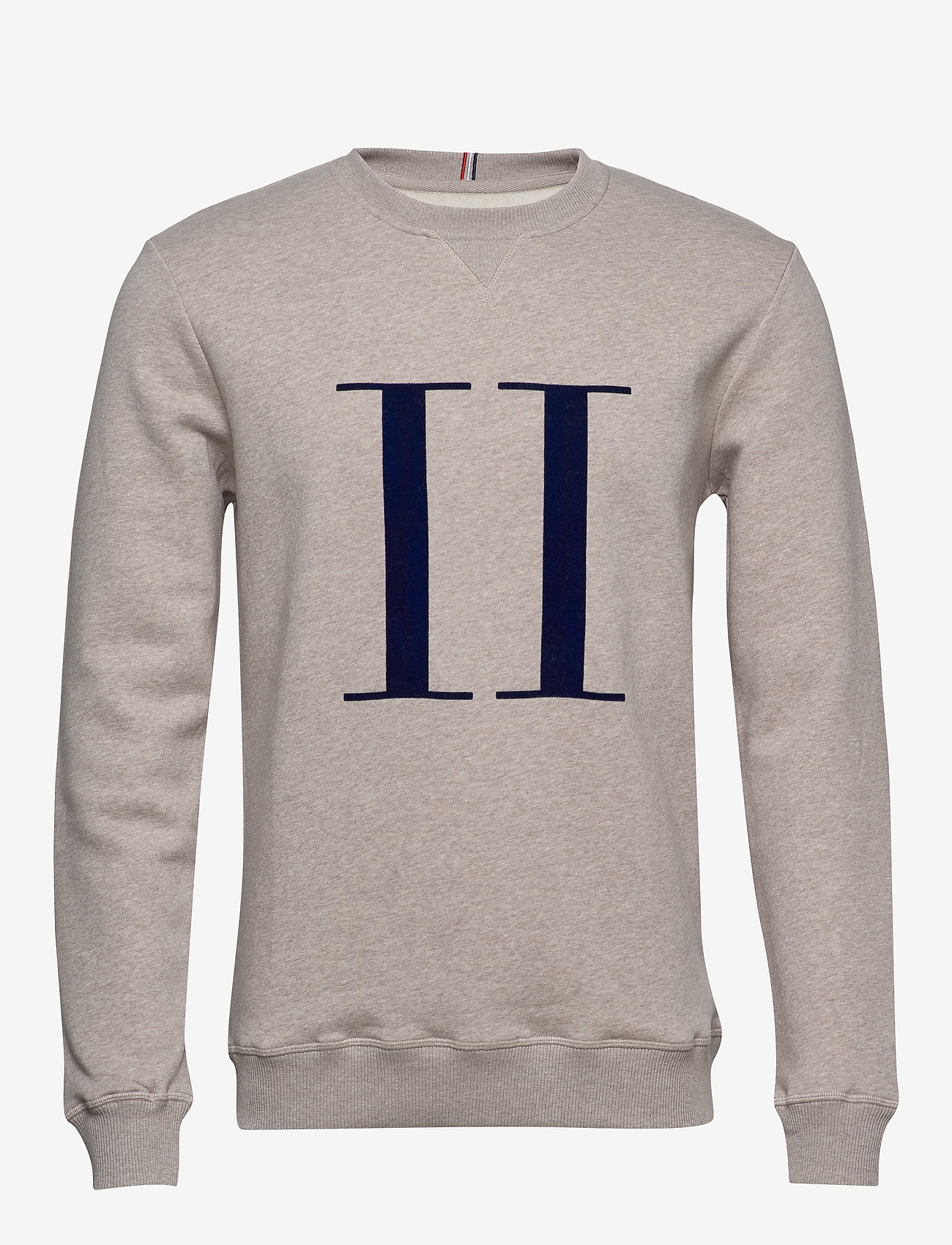 LIGHT BROWN MELANGE/NAVY