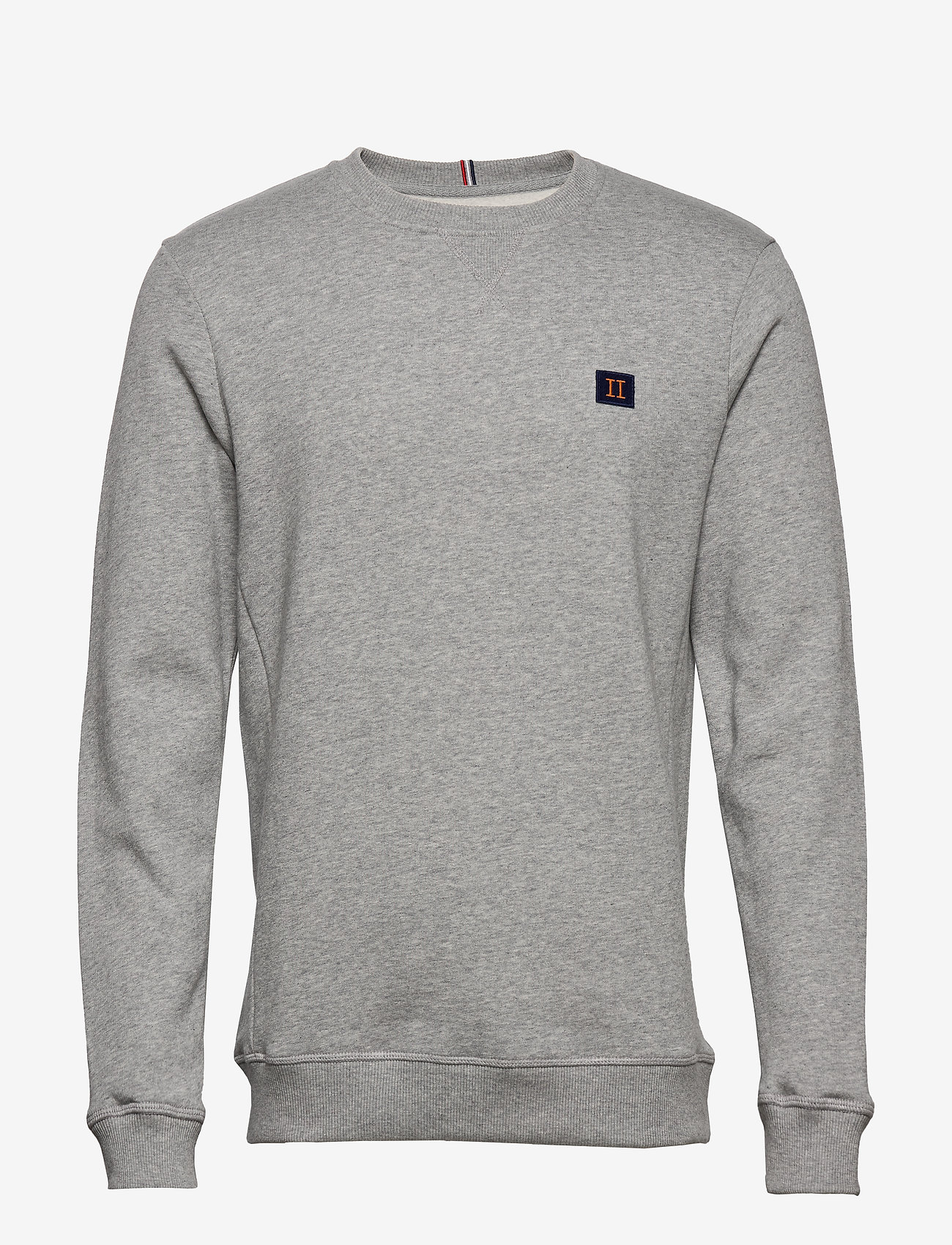 LIGHT GREY MELANGE/NAVY-PAPAYA