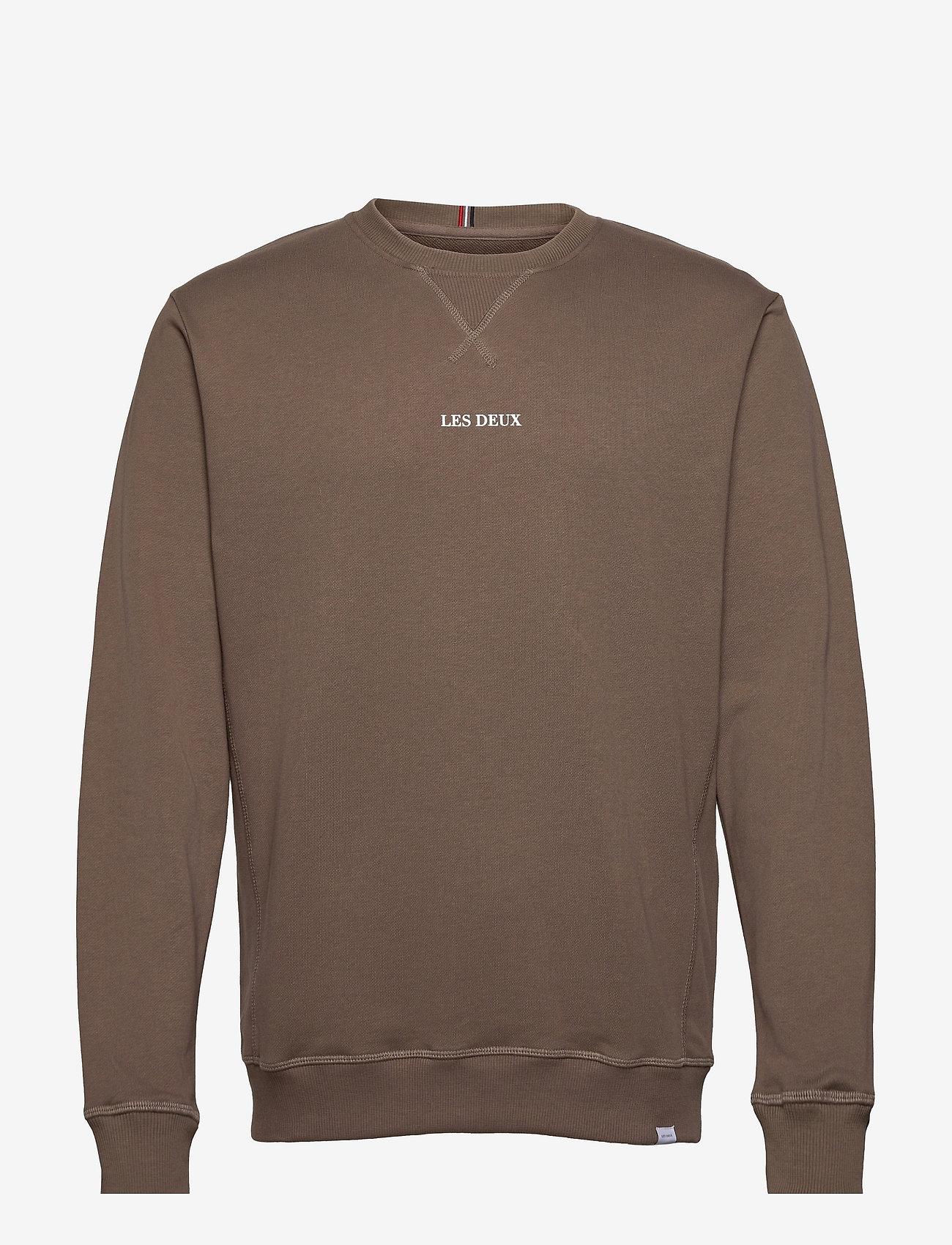 Les Deux - Lens Sweatshirt - sweatshirts - mountain grey/white - 0