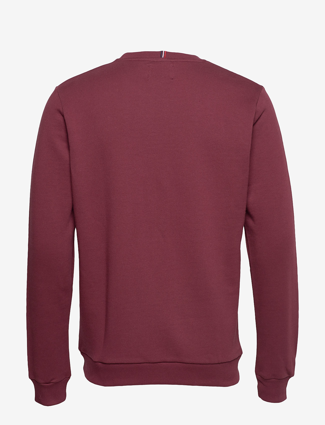 Les Deux - Encore Check Sweatshirt - burgundy - 1