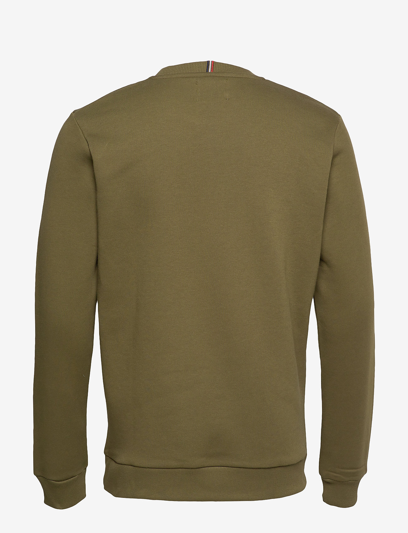 Les Deux - Encore Check Sweatshirt - dark olive green - 1
