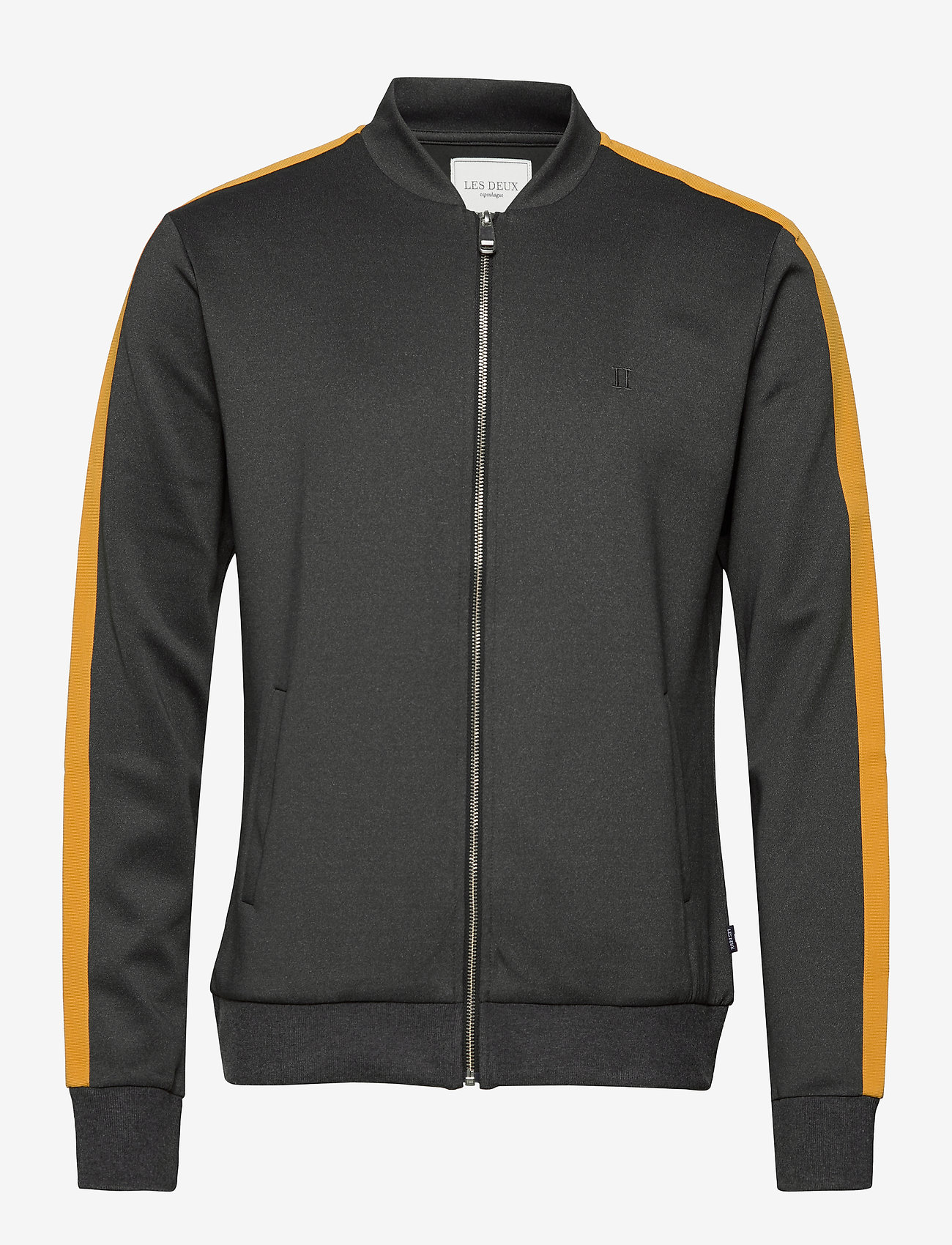 Les Deux - Hermité Track Jacket - anthrazit/orange - 0