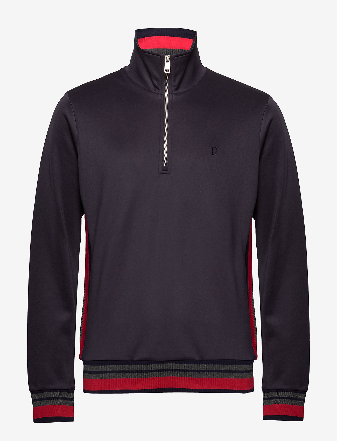 Les Deux - Couterly Track Jacket - dark navy/red - 0