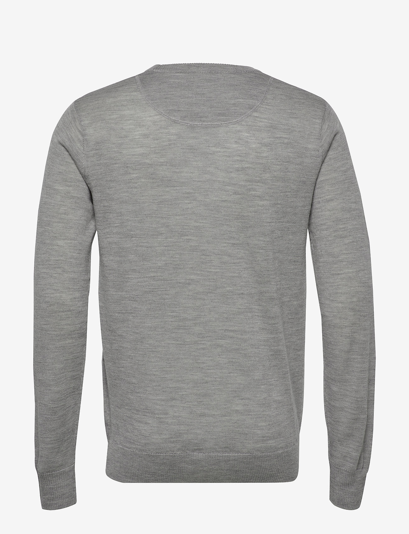 Les Deux - Ben Merino Knit - grey melange - 1