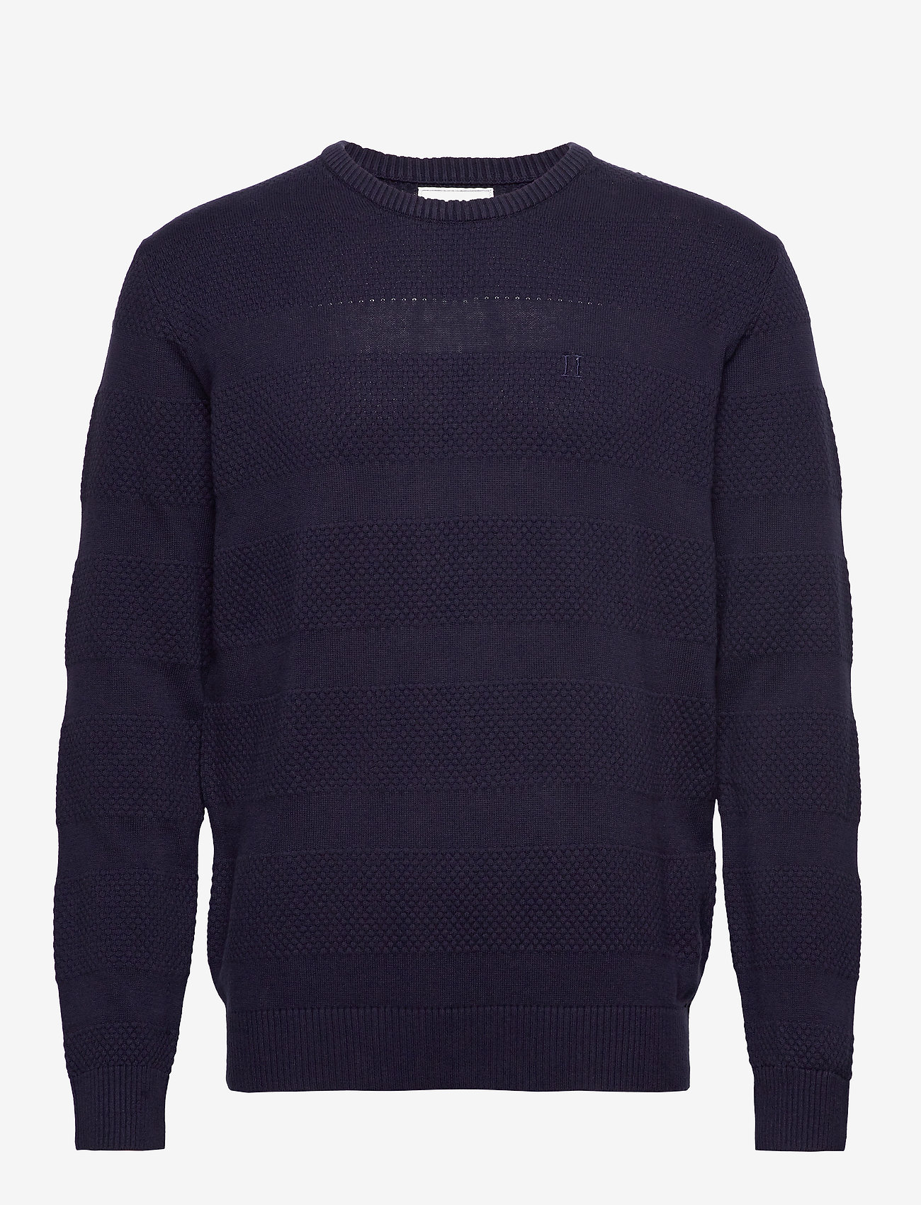 Les Deux - Phillippe Pineapple Knit - dark navy - 0