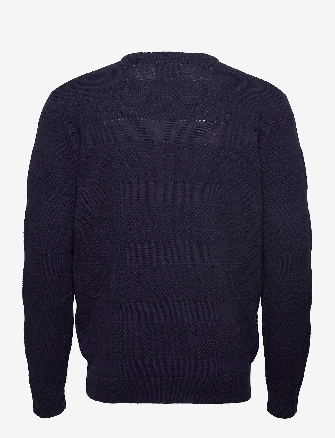 Les Deux - Phillippe Pineapple Knit - dark navy - 1