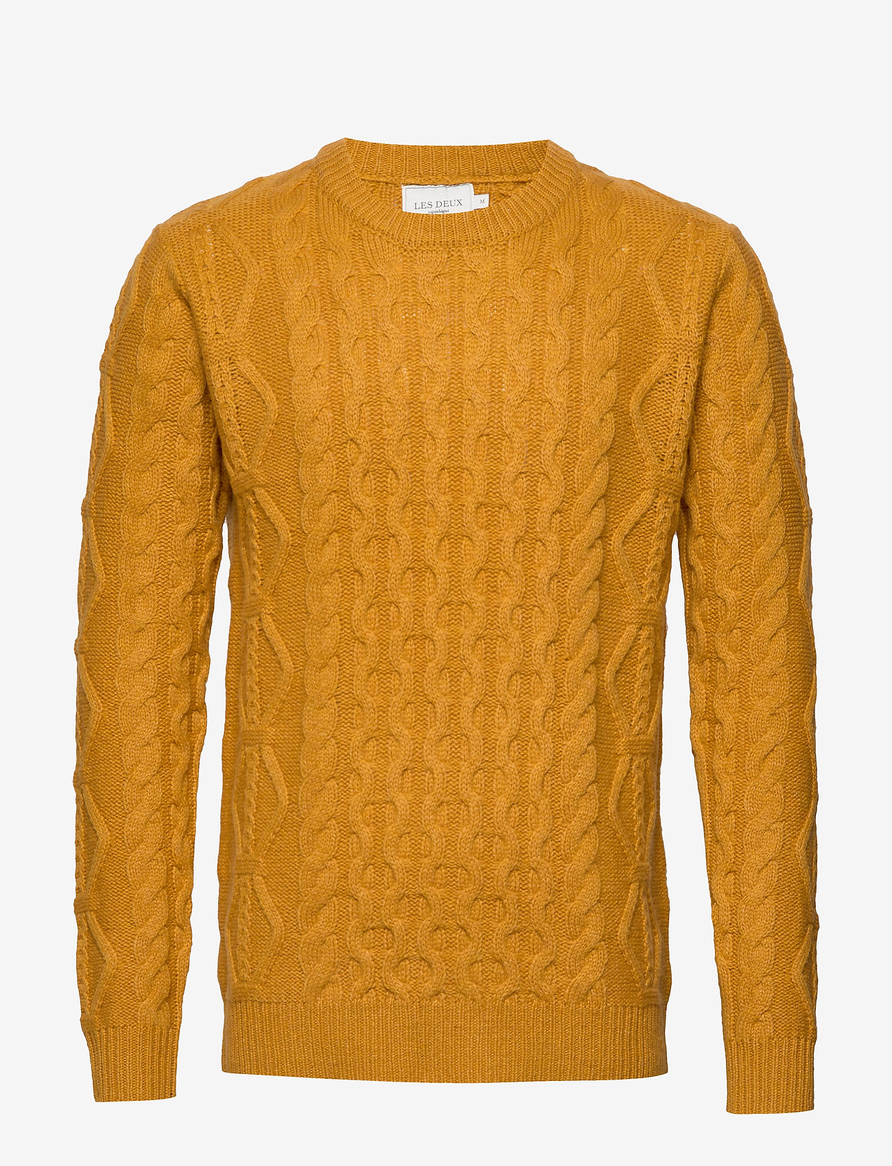 Les Deux - Pigalle Cable Knit - yellow sunflower - 0