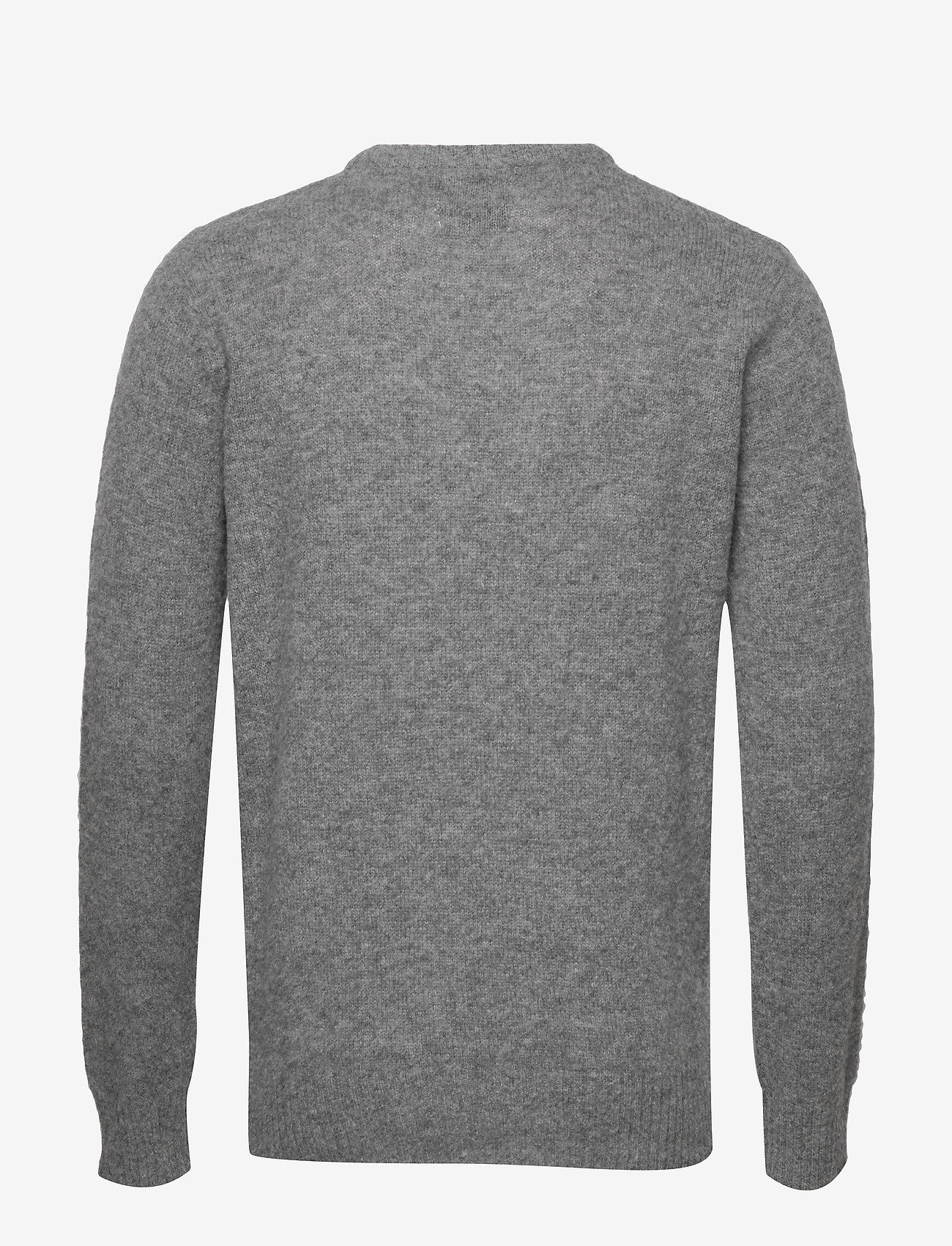 Les Deux - Piece Brushed Knit - 3223-medium grey melange - 1