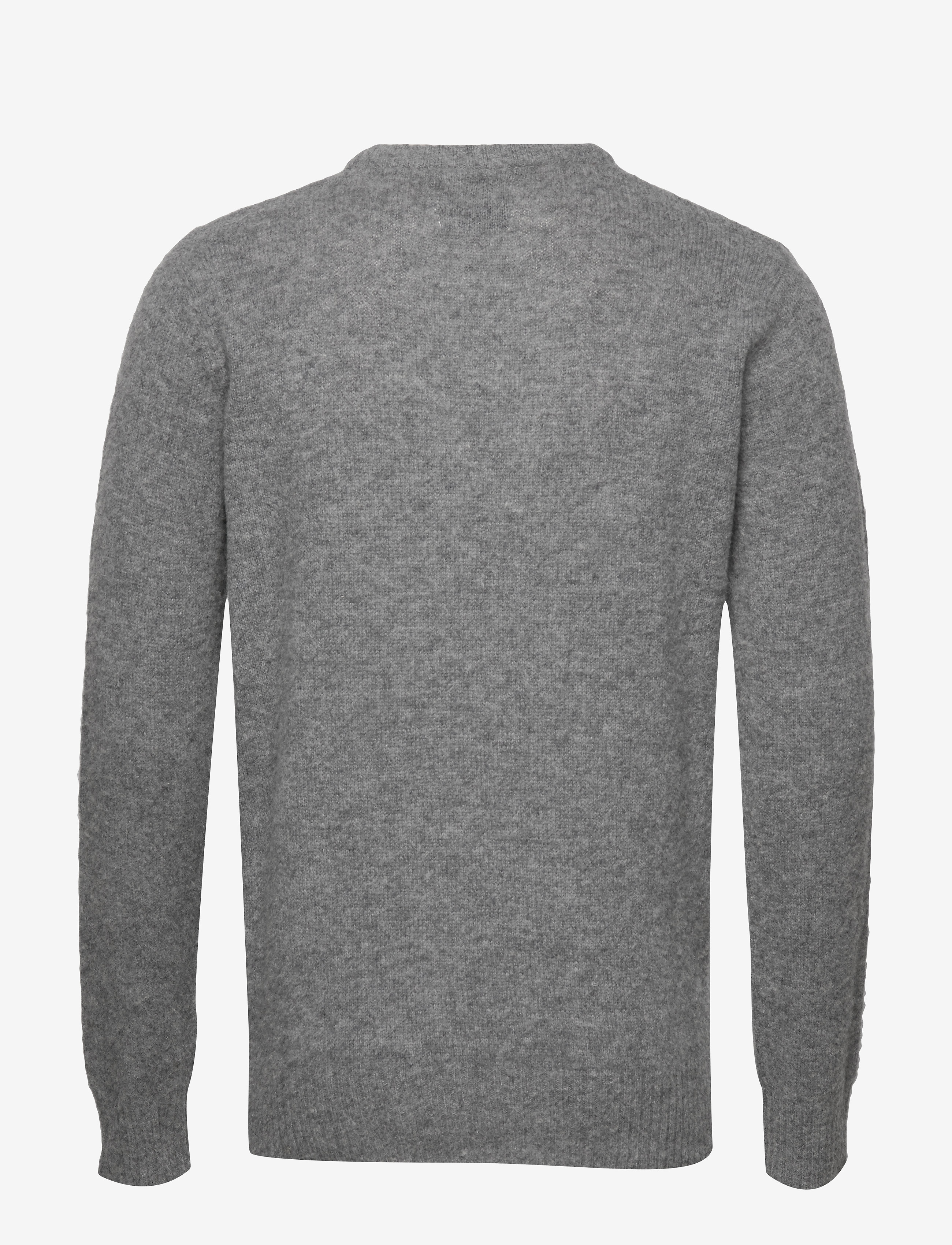 Les Deux - Piece Brushed Knit - 3223-medium grey melange - 1