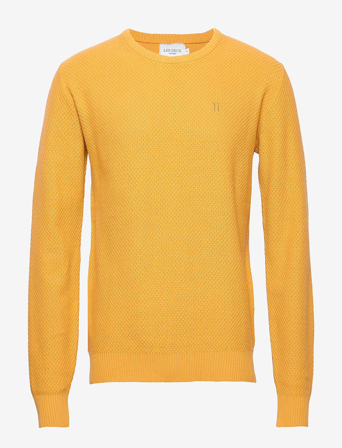Les Deux - Henri Structure Knit - golden spice yellow - 0
