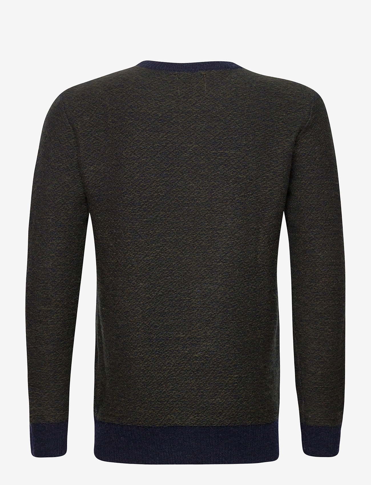Les Deux - Sans Inverse Knit - dark navy/dark green-light grey - 1
