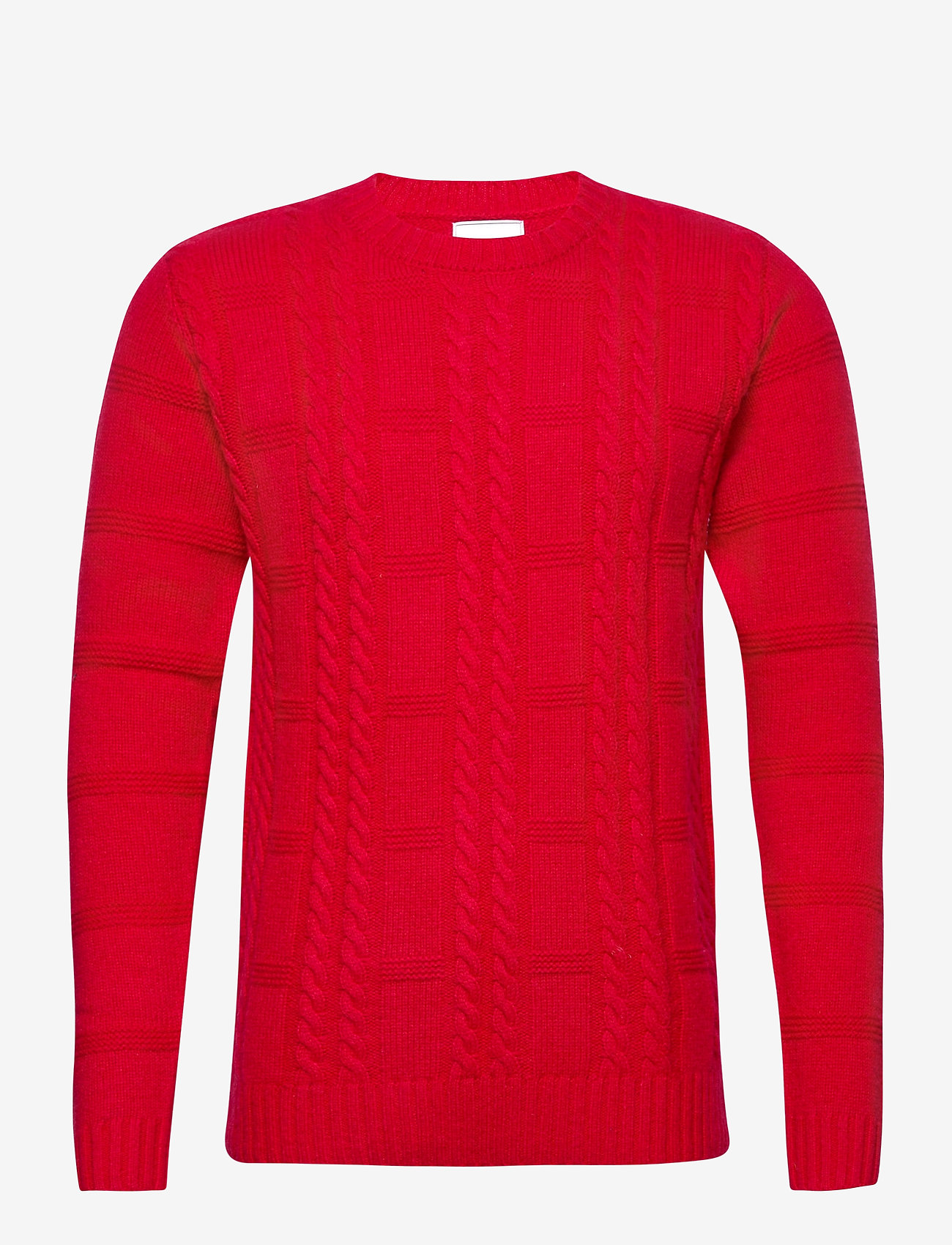Greene Cable Knit - RED/RED